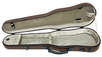GEWA Bio I S Form Shaped Violin Case футляр для скрипки коричневый, бежевая отделка, по форме