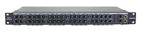 SAMSON SM10 10-канальный микшер с установкой в 19" рэк. 2 микр./лин. + 6 стереовходов. 2 AUX посыла, TRS/XLR выходы. Высота 1U, 484x210x44.5 мм, 2.8 кг