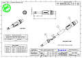 Amphenol ACPM-KN 1/4” (6.35 мм) моно, штекер, металлический корпус, мягкий хвостовик, цвет никель