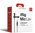 IK MULTIMEDIA iRig Mic Lav петличный микрофон с прищепкой для аналогового подключения к iOS и Android устройствам