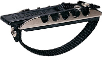 DUNLOP 11F Advanced Guitar Capo Каподастр на ремешке для плоской накладки