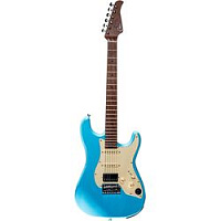 Mooer GTRS S801 Blue Электрогитара со встроенным процессором, HSS, клен, цвет голубой