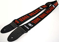 DUNLOP D38-29LT Tattoo Your Soul 2" Ремень гитарный, жаккард, черный с красным слоганом