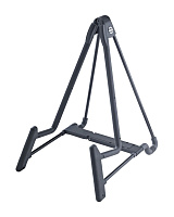 K&M 17581-014-55 складная стойка для электрогитары, сталь/пластик, чёрная