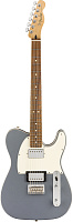 FENDER PLAYER TELECASTER® HH, PAU FERRO FINGERBOARD, SILVER электрогитара, цвет серый