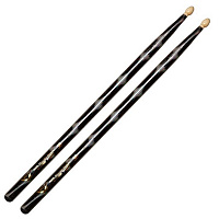 VATER VCBK5B Color Warp Black Optic 5B Барабанные палочки, орех, деревянная головка, черные