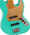 FENDER (C) SQUIER 40th ANN Jazz Bass MN Aged Hardware Satin Seafoam Green бас-гитара, цвет морская пена