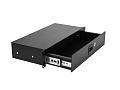 OMNITRONIC Rack drawer SN-2 with lock 2U  ящик с замком для рэковых стоек и кейсов, высота 2U