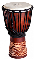 YUKA DJWN08-16BR2 Джембе, веревочная настройка,серии Natural,коричневый,8"(20см)х 6"(40)
