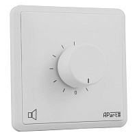 BIAMP E-VOL60 Настенный регулятор громкости, цвет белый