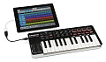 SAMSON Graphite M25 Mini  USB MIDI-клавиатура, 25 чувствительных к скорости нажатия клавиш, 4 триггерных пэда, назначаемые энкодеры и кнопки. Совместимость с iPad/PC/Mac. Вес 0,65 кг