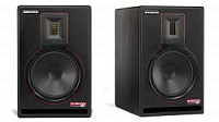 Samson RUBICON 8a пара активных 2-полосных студийных мониторов, 8" НЧ + 2" ВЧ твитер, 40 Гц - 27 кГц, 75 Вт