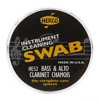 DUNLOP НЕ52 впитывающая салфетка из искусственной замши с грузом (для бас-сопрано кларнета)