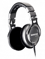 SHURE SRH940 профессиональные мониторные наушники закрытого типа, складные, чехол и запасные амбюшуры в комплекте.