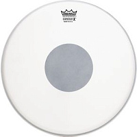 REMO BX-0114-10- EMPEROR X 14' COATED SNARE, BLACK DOT™ двойной матовый пластик