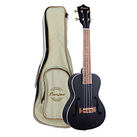 Bamboo BU-23 VIO укулеле концерт с чехлом, цвет черный