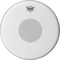 REMO CS-0114-10- CONTROLLED SOUND 14' COATED BOTTOM BLACK DOT матовый пластик с черным центром
