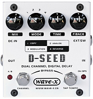 JOYO D-SEED Dual Channel Digital Delay эффект гитарный цифровой дилэй