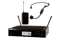 SHURE BLX14RE/P31 M17 662-686 MHz радиосистема головная с гарнитурой SHURE PGA31. Кронштейны для крепления в рэк в комплекте.