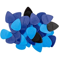 ERNIE BALL 9133 медиаторы из нейлона, разная толщина (тонкие, средние, толстые), разноцветные, 50 шт. в упаковке