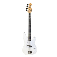 ROCKDALE Stars PB Bass White бас-гитара типа пресижн, цвет белый