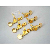Gotoh SG381-HAPM-20-G-(L3+R3)  колки локовые, автозажим, регулируемые, 3+3, gold; grover large