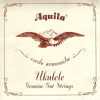 AQUILA GENUINE GUT 1U жильные струны для укулеле сопрано (High G-C-E-A)