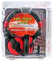 American Audio HP550 LAVA  Удобные, прочные и мощные головные наушники, цвет черно-красный