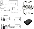 JOYO JMP-01 Portable Pedal Power Supply автономный блок питания, ёмкость 6600mAh, 9 В, 2 А