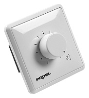 Proel TRV12A Аттенюатор встраиваемый в стену, 11 позиционный регулятор, трансформатор 100В/12W.