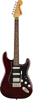 FENDER SQUIER SQ CV 70s STRAT HSS LRL WAL электрогитара, цвет бордовый