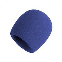SHURE A58WS-BLU поролоновая ветрозащита для микрофонов SM58, PG58 (голубая)