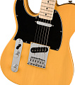 FENDER SQUIER Affinity Telecaster Left-Handed MN BTB левосторонняя электрогитара, цвет желтый