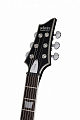 Schecter V-1 PLATINUM SBK Гитара электрическая семиструнная; крепление грифа: вклееный