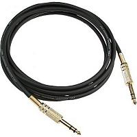 KLOTZ B3PP1-0500 инструментальный кабель, балансный, длина 5 метров, разъемы KLOTZ Stereo Jack, цвет черный