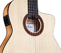 CORDOBA C5-CET SPALTED MAPLE LIMITED электроакустическая гитара, цвет натуральный