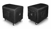 Turbosound TS-PC15B-2 транспортировочный чехол для Turbosound  iQ15B с установленными колёсами, нейлон с уплотнителем, карман для коммутации