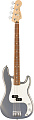 FENDER PLAYER PRECISION BASS®, PAU FERRO FINGERBOARD, SILVER 4-струнная бас-гитара, цвет серый