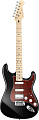 DONNER ST-152 Black электрогитара, цвет черный, чехол в комплекте