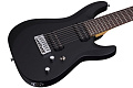 Schecter C-8 Deluxe SBK Гитара электрическая восьмиструнная, крепление грифа: на болтах