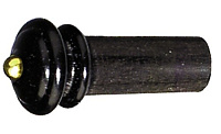 GEWA VIOLIN END PINS EBONY Фиксатор (пуговка) для струнодержателя скрипки 4/4-3/4 Ebony