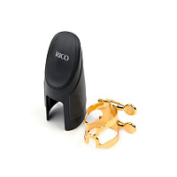 RICO HSS1G лигатура + колпачок, сакс-сопрано