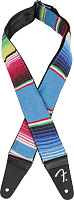 FENDER 2 SERAPE STRAP BLUE MULTI ремень гитарный