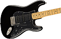 FENDER SQUIER CV 70s STRAT HSS MN BLK электрогитара, цвет черный
