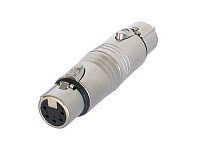 Neutrik NA3F5F адаптер-переходник для DMX систем, XLR 3 Female мама - XLR 5 Female мама