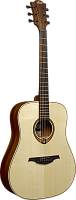 LAG T-88D Акустическая гитара дредноут, цвет натуральный