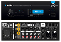 CVGaudio M-43Tm  Профессиональный микшер-усилитель c встроенным модулем источника сигнала (MP3/FM/Bluetooth)