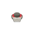 AUDIO-TECHNICA ES947WLED Микрофон поверхностный узконаправленный, с LED выключателем и креплением в стол, цвет белый