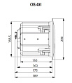 Tannoy CVS 401-BK потолочный громкоговоритель с колпаком, цвет черный