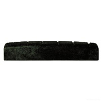 GEWA FIRE&STONE Graphite Nut E-guitar Gibson Верхний порожек, с пропилами, графит, 43x8x5 мм